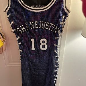 Shane Justin jersey dress small